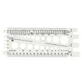 thumbnail image 2 of Nut Bolt Thread Gauge Checker M3 M22 Metric #4 3/4 Imperial Sizes Bolt Nut Identifier for Workshop Garage, 2 of 7