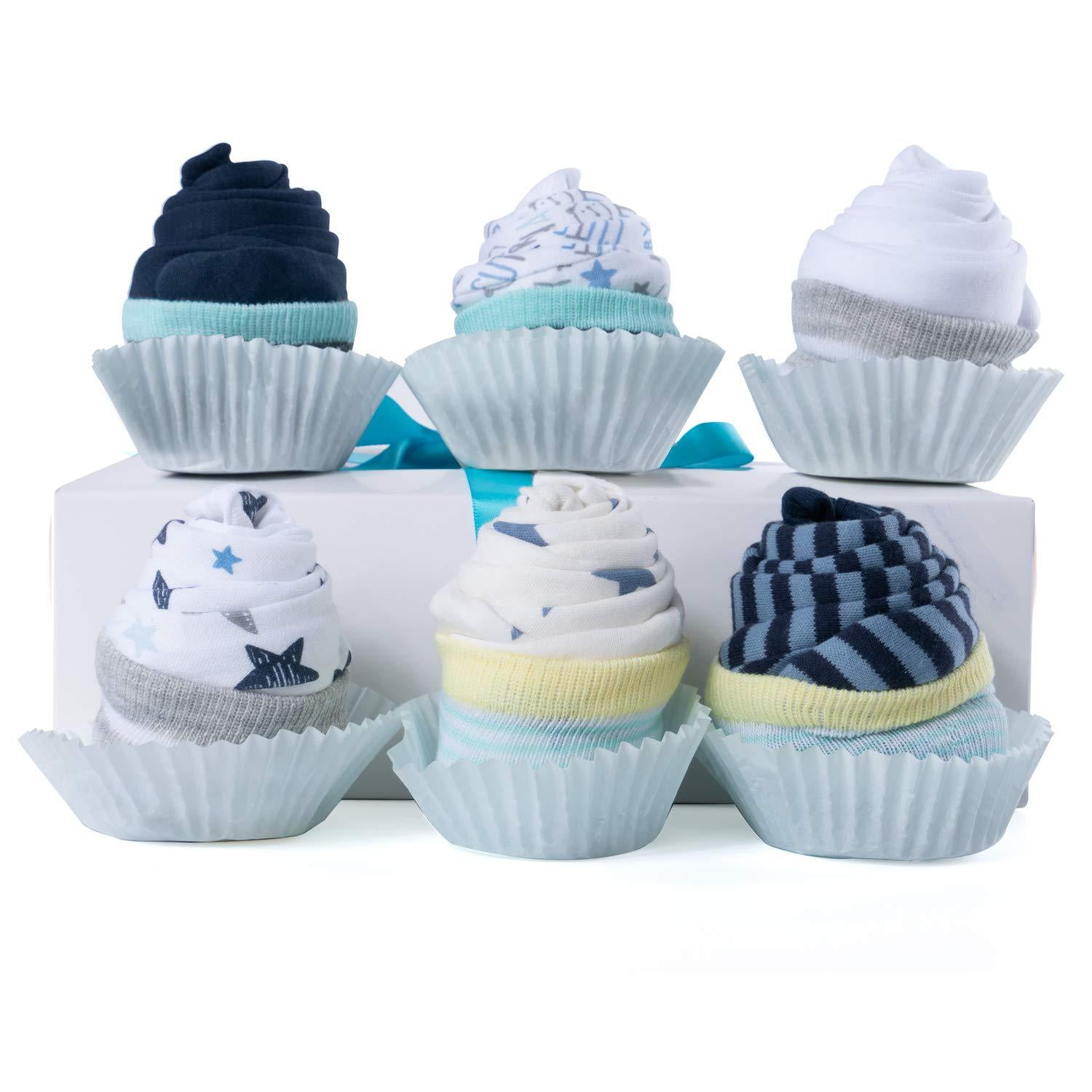Baby Boy Girl Cup Cakes Styled Newborn Baby Shower Gift