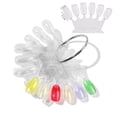 thumbnail image 5 of 60 uds de puntas de exhibición de uñas Colcomx color transparente, 5 of 5