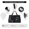 thumbnail image 3 of Lsque Five Nights At Freddy'S Pattern Hand Travel Bag, Weekender Carry On for Women Men, Sports Gym Bag, Workout Duffel Bag, Overnight Shoulder Bag fit 15.6 Inch Laptop, 3 of 6