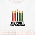 thumbnail image 4 of Inktastic My First Kwanzaa Celebration Girls Baby Dress, 4 of 5