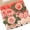 Shades of Coral, variant on Artificial Flowers 25pcs Real Looking Emerald Green Ombre Colors Foam Fake Roses with Stems for DIY Wedding Bouquets Bridal Shower Centerpieces Sage Green Floral Arrangements Tables Decoration