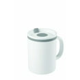 thumbnail image 1 of Copco Tasse de Bureau Iconique, 16 Onces, Blanc/gris, 1 of 4