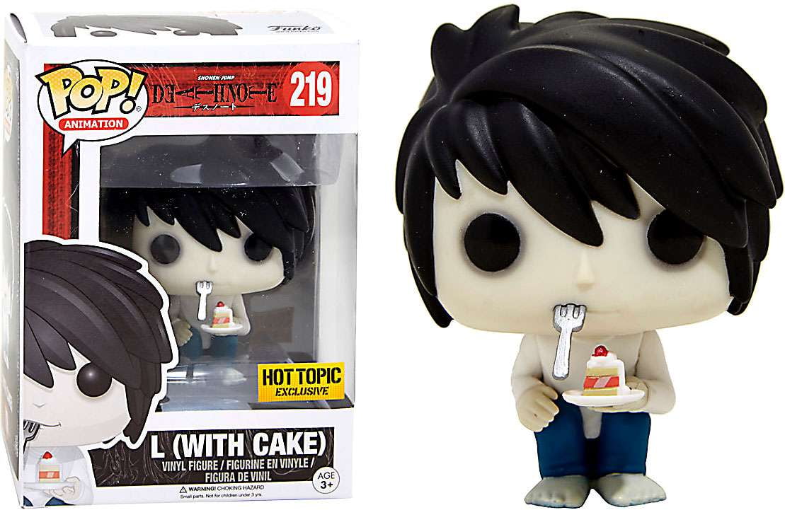 Animation Death Note L with Cake Funko Pop Vinyl