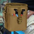 thumbnail image 4 of Bolsa para cargador con cordón para munición de tirachinas, bolsa táctica para bolas de tirachinas, riñonera con cordón, bolsa de utilidad, bolsa de basura plegable, 4 of 5