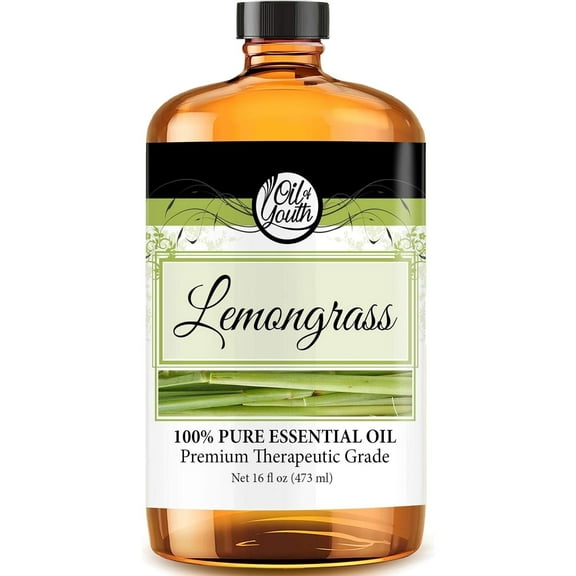Oil of Youth Lemongrass Essential Oil, 16 fl oz