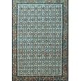 thumbnail image 1 of Ahgly Company Machine Washable Indoor Rectangle Persian Light Blue Traditional Area Rugs, 3' x 5', 1 of 4