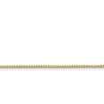 thumbnail image 1 of Stainless Steel Yellow Plated 1.5mm 20 Inch Box Chain Necklace Pendant Charm, 1 of 7