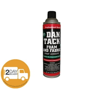 Dan Tack Spray Adhesive 12.00oz Professional Industrial Strength 2 Big Cans
