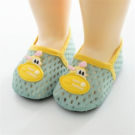 

Cathalem Baby Size 3 Shoes Girl Infant Boys Girls Cartoon Socks Toddler Breathable Mesh The Floor Socks Barefoot Socks Non 6 Baby Shoes Green 6 Months