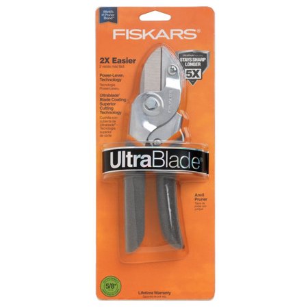 Fiskars Power-Lever Ultra Anvil Pruner, 1pc, 391103-1001