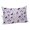 Purple, Black, Lilac, White, variant on Purple Floral Halloween Body Pillow Cover, Pillowcase Protectors with Zipper, Breathable Decorative Throw Pillow Case Cover, Horror Black Cats Pillow Shams for Couch Sofa 20x60Inch