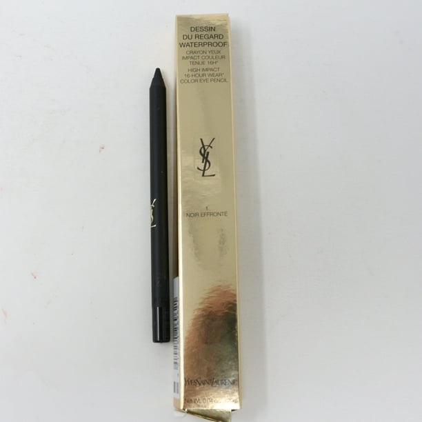 Dessin Du Regard Crayon Yeux Waterproof - # 1 Noir Effronte by Yves Saint  Laurent pour Femme - Crayon Yeux 0,04 oz 