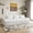 White, variant on Shaiaield 100" White Modern Upholstered sofa with 3 Large Back Cushion,Comfy Deep Seat Cloud Sofa with High Resilience Foam,Oversized Boneless 3 Seat Couch