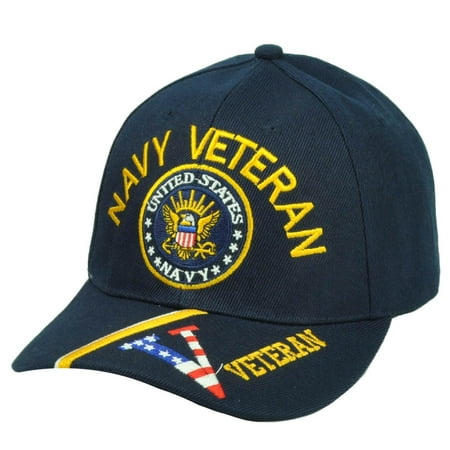 veteran navy visor vet striped adjustable cap hat military states united dialog displays option button additional opens zoom walmart