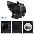 thumbnail image 2 of AKKON - Fits 2016-2024 Nissan Titan Projector Headlights w/ Tube LED Signal- Black Smoke Pair Housing, 2 of 7