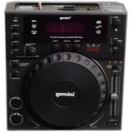 NEW GEMINI CDJ-600 CDJ600 CD MP3 USB Player DJ Scratch