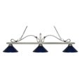 thumbnail image 1 of Z-Lite Melrose 3 Light Billiard Light in Antique Silver, 1 of 1