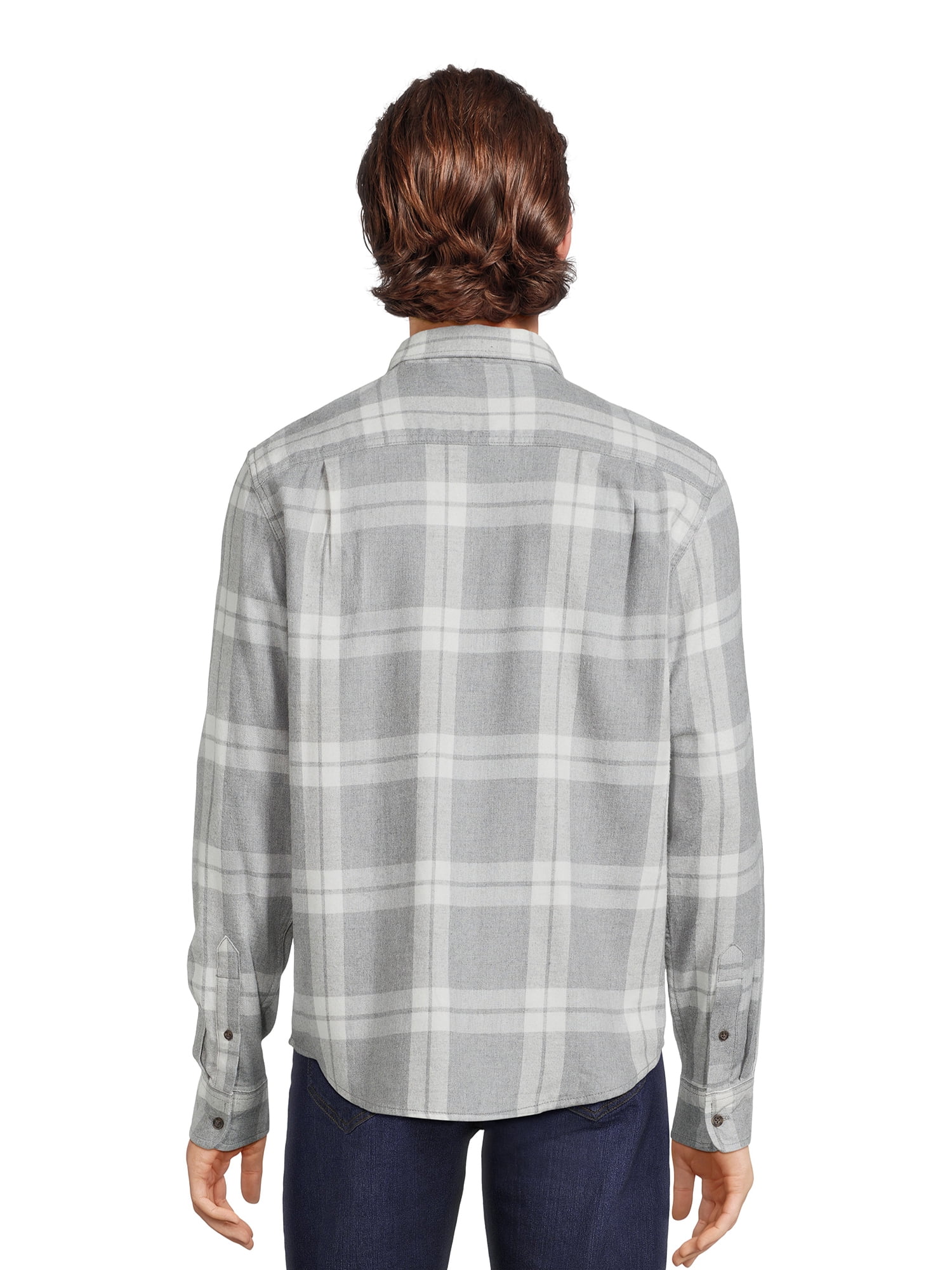 Grey hot sale flannel dress