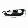 thumbnail image 7 of Applies to Front Bumper Fog Light Frame Grille Cover Fog Lamp Trim Protection For BMW 3 Series F30 F31 316i 318i 320i 325i 328i, 7 of 7