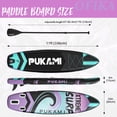 thumbnail image 3 of Waleaf 11‘ Inflatable Stand Up Paddle Board with Premium SUP Paddle Board Accessories & Carry Bag,Paddle,Pump,Leash,Wide Stable Design,Non-Slip Deck,Surf Control for Adults & Youth, 3 of 7