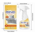 thumbnail image 5 of A Powerful Degreaser Cleaner Spray For Kitchen Oil Stains Removal Fast Acting Formula 120Ml Bottle With Sponge Wipe For Home Use Cleaning Supplies Compact 0.44 Lbs, 5 of 5