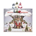 thumbnail image 1 of Calendario Cuenta Regresiva Navideña 24 Días Calendarios Adviento Gnomos Navideños 2024 Plástico S, 1 of 9