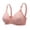 Pink, variant on Women's Large And Thin Bra, Front Buckle, No Steel Ring, Gathered Underwear, Closed Breast, Women's Bra