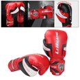 thumbnail image 3 of Youkk Gants d'Entraînement de Boxe pour Hommes et Femmes 6oz Noir 10oz Rouge, 3 of 6