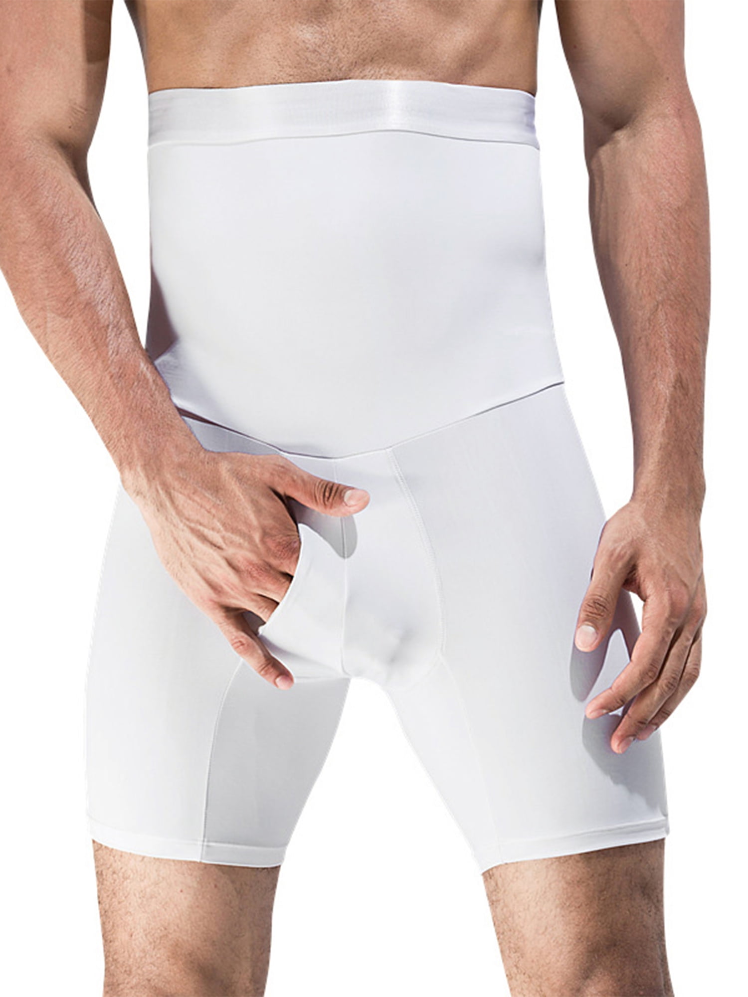 Details about   Men's Body Shaper Tummy Control Slimming Shapewear Shorts High Waist Underwear