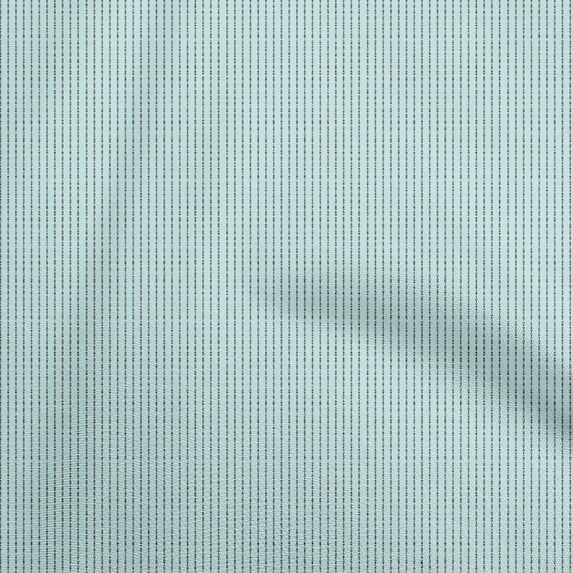 oneOone Cotton Cambric Light Blue Fabric Geometric Diy Clothing Quilting Fabric Print Fabric By Yard 42 Inch Wide
