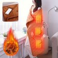 thumbnail image 2 of Washable Winter Electric Blanket Usb Heated Blanket Body Heater Bed Warmer Powered By Power Bank, 2 of 5