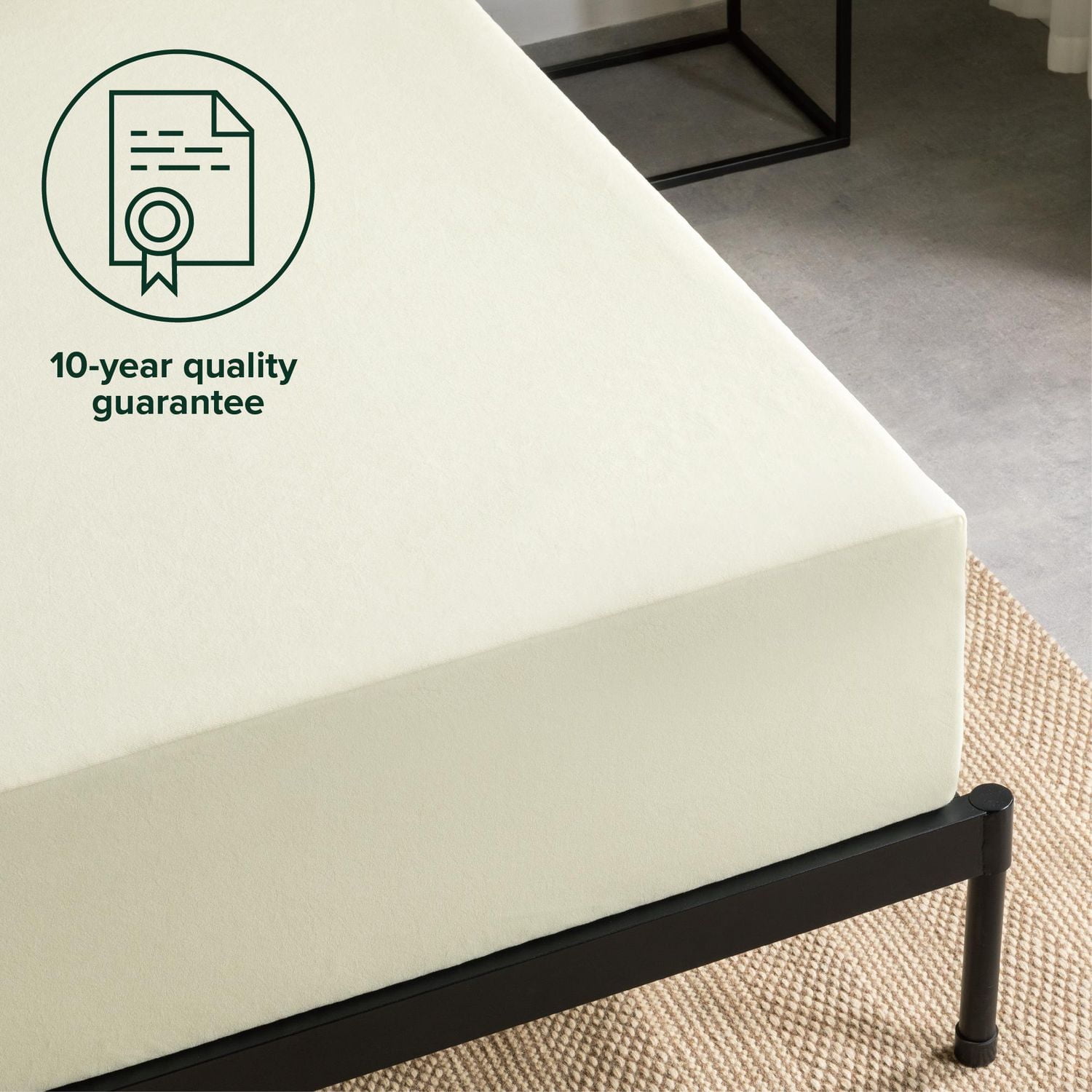 Zinus 10 inch Gel Airflow Memory Foam Mattress, Queen, Queen