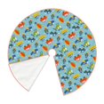 thumbnail image 2 of KLL Artoon Transport Christmas Tree Skirt 48" ,Party Decorations Farmhouse for Christmas Decorations Holiday Party, 2 of 6