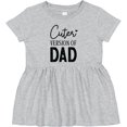 thumbnail image 3 of Inktastic Cuter Version of Dad Girls Baby Dress, 3 of 5