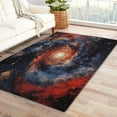 thumbnail image 1 of Galaxy Area Rugs for Bedroom Living Room - 3x4 ft - Abstract Carpet for Home Decor - Starry Sky Patterned Decorative Indoor Small Rug - Washable & Soft & Non Slip & Low Pile (ZF&8468), 1 of 7