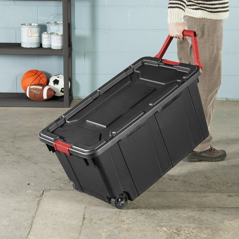 Large totes with wheels sale