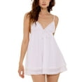 thumbnail image 2 of Biekopu Women Summer A-Lined Dresses, Sleeveless V Neck Backless Lace Casual Party Dress, 2 of 9