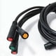 thumbnail image 4 of 2X E-Bike 1T4 E-Bike Extension Cord Cable Conector Impermeable para Bicicleta EléCtrica Pantalla de Freno Acelerador Ciclismo Parte., 4 of 5