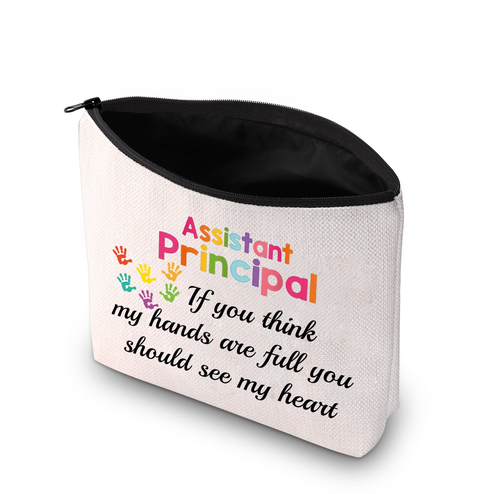 Assistant Principal Gifts School Principal Gifts If You Think My Hands Are  Full Cosmetic Bags Principal Teacher Appreciation Gift Thank You President  Teacher Gift 