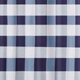 thumbnail image 2 of Truly Soft Everyday Buffalo Plaid 100% Microfiber Polyester  Standard 72x72 Inch Shower Curtain in Navy Blue, All Season, Adult Size, OEKO-TEX Certified, 2 of 5