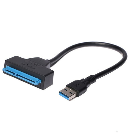 SATA-Compatible to USB 3.0 Cable - High-Speed 6 Gbps Adapter for 2.5 Inch External Hard Drives