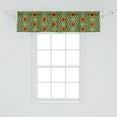 thumbnail image 2 of Ambesonne Ethnic Window Valance, Colorful Bohemian Patterns, 54" X 12", Multicolor, 2 of 3