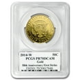 thumbnail image 4 of 2014-W 3/4 oz Gold Kennedy Half Dollar PR-70 PCGS (FirstStrike®), 4 of 4