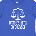 thumbnail image 4 of Inktastic Lawyer Daddys Little Co Counsel Boys or Girls Baby T-Shirt, 4 of 5