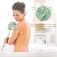 thumbnail image 3 of Shower Sponge Loofah Back Scrubber, PE Soft Mesh Loofah Body Scrubber, 3 of 5