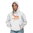 thumbnail image 5 of Cute Haunted House Halloween Bat Hoodie Sweatshirt Women Brisco Brands X, 5 of 6