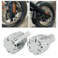 thumbnail image 3 of LOVIVER 1 Pair Front Axle Nut Cover Caps Bolt For R18 R 18 2020 B Electroplate, 3 of 8
