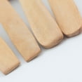 thumbnail image 1 of MERRYHAPY 4Pcs Beige Lotus Wood Bread Knives Natural Simple Design for Home Kitchen Use, 1 of 8