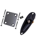 thumbnail image 1 of licencia de cuello de guitarra de Metal negro + de barco para guitarra eléctrica ST DIY perfke Placa de cuello de guitarra, 1 of 9